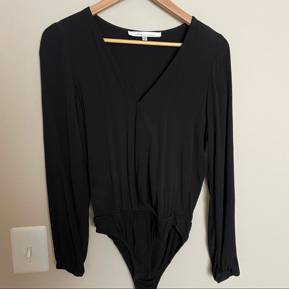 Black body suit by Lovers + Friends